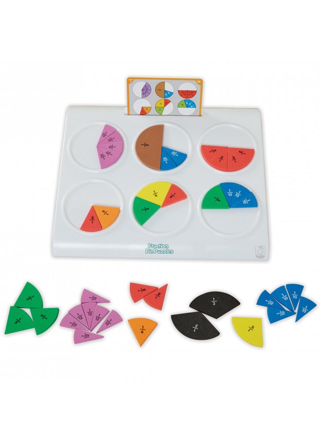 Educational Insights Fraction Pie Puzzles