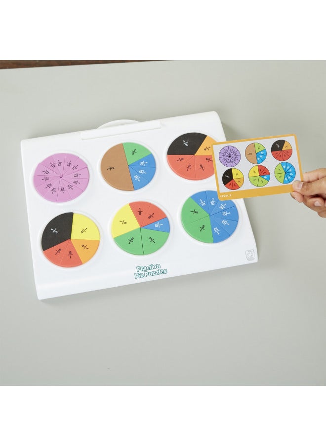 Educational Insights Fraction Pie Puzzles
