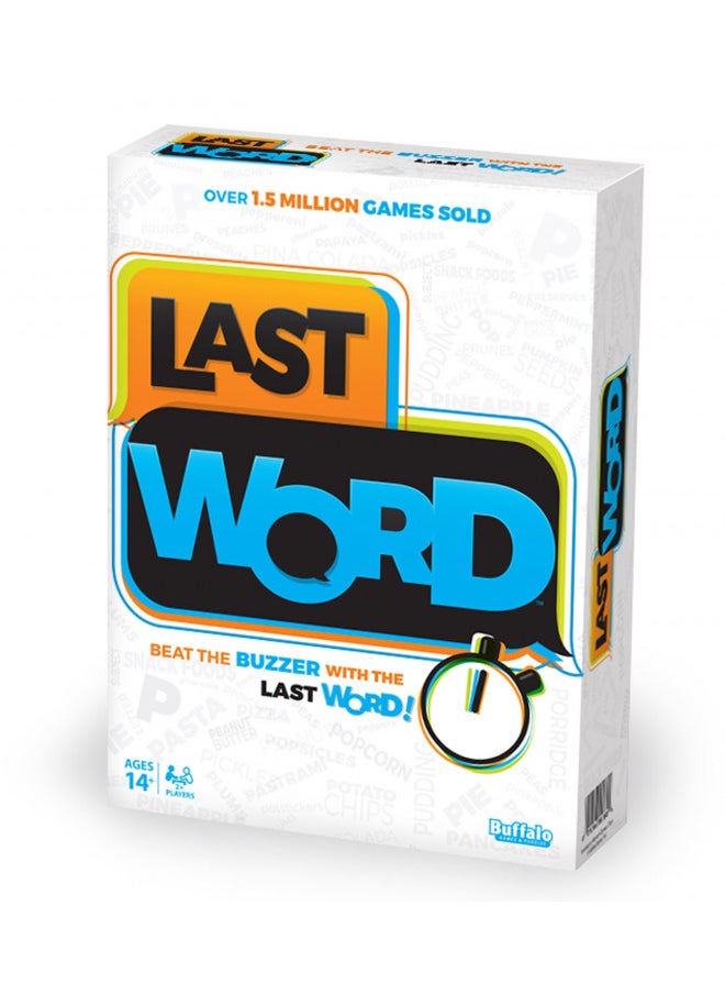 LAST WORD - The race to have the final say! By Buffalo Games , White