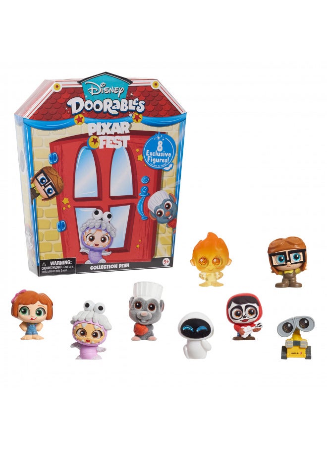 Disney Doorables Pixar Fest Collection Peek, Officially Licensed Kids Toys for Ages 5 Up by Just Play