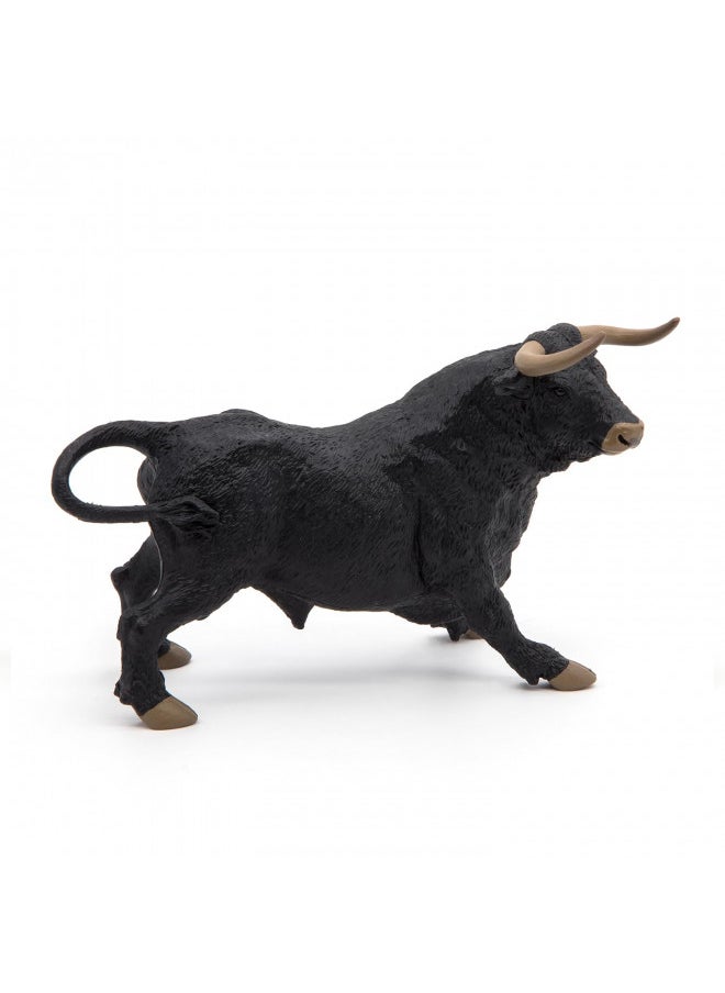 Papo -Hand-Painted - Figurine -Farmyard Friends -Andalusian bull -51050 - Collectible - For Children - Suitable for Boys and Girls - From 3 years old