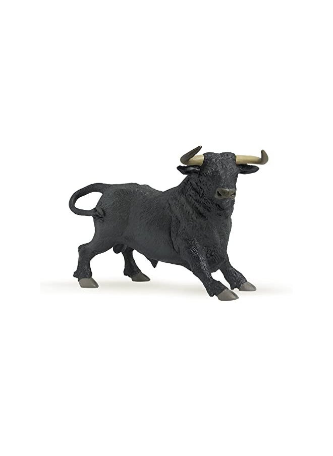 Papo -Hand-Painted - Figurine -Farmyard Friends -Andalusian bull -51050 - Collectible - For Children - Suitable for Boys and Girls - From 3 years old