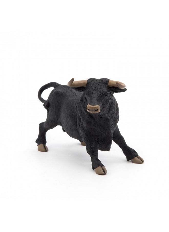 Papo -Hand-Painted - Figurine -Farmyard Friends -Andalusian bull -51050 - Collectible - For Children - Suitable for Boys and Girls - From 3 years old