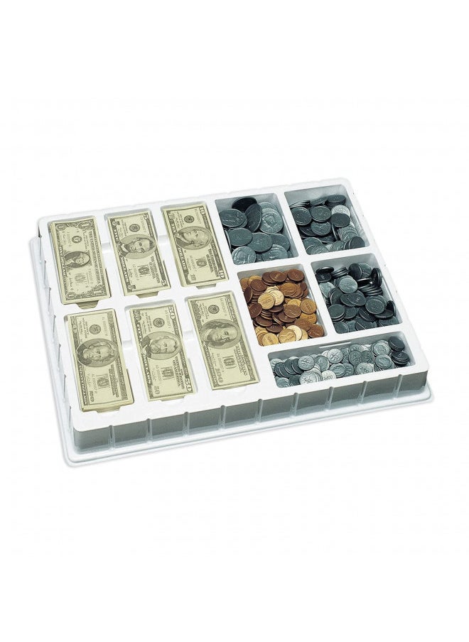 Educational Insights Play Money Deluxe: Over 700 Pieces of Play Money for Currency, Counting Skills & Pretend Play, Ages 5+