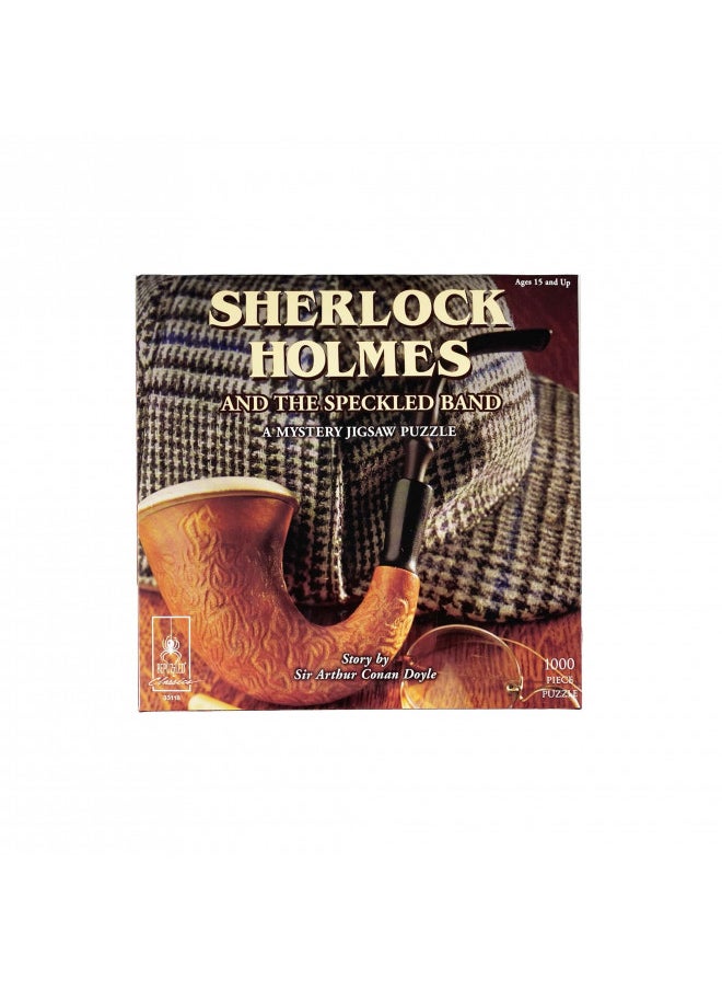Bepuzzled Classic Mystery Jigsaw Puzzle - Sherlock Holmes, 1000