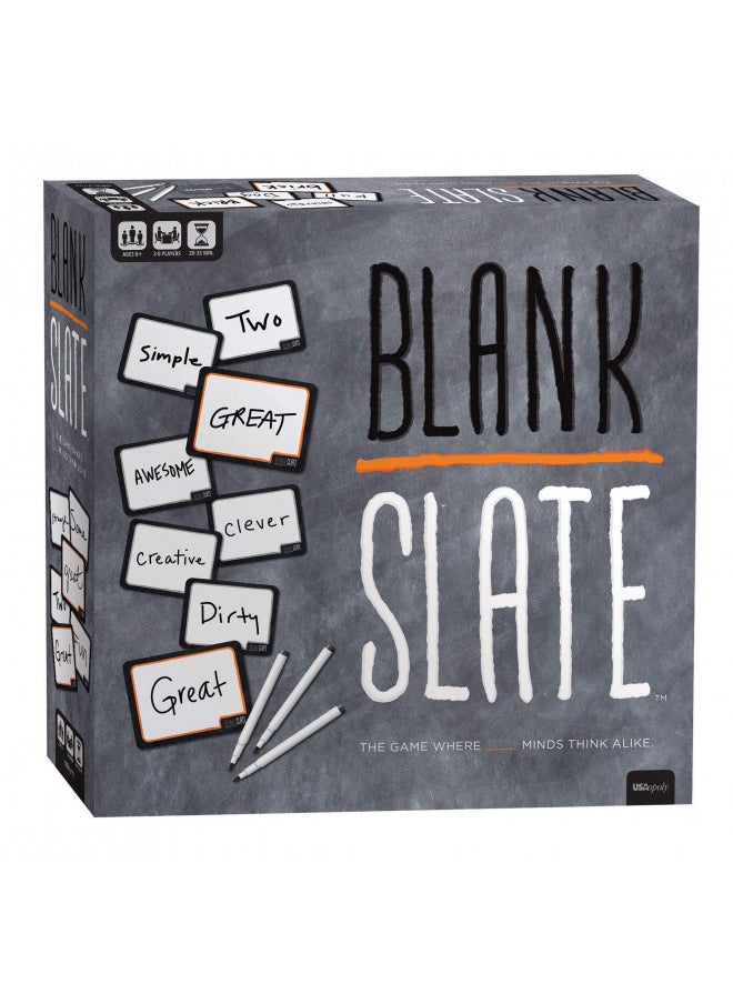 BLANK SLATE - The Game Where Great Minds Think Alike | Fun Family Friendly Word Association Party Game, 3 to 8 players