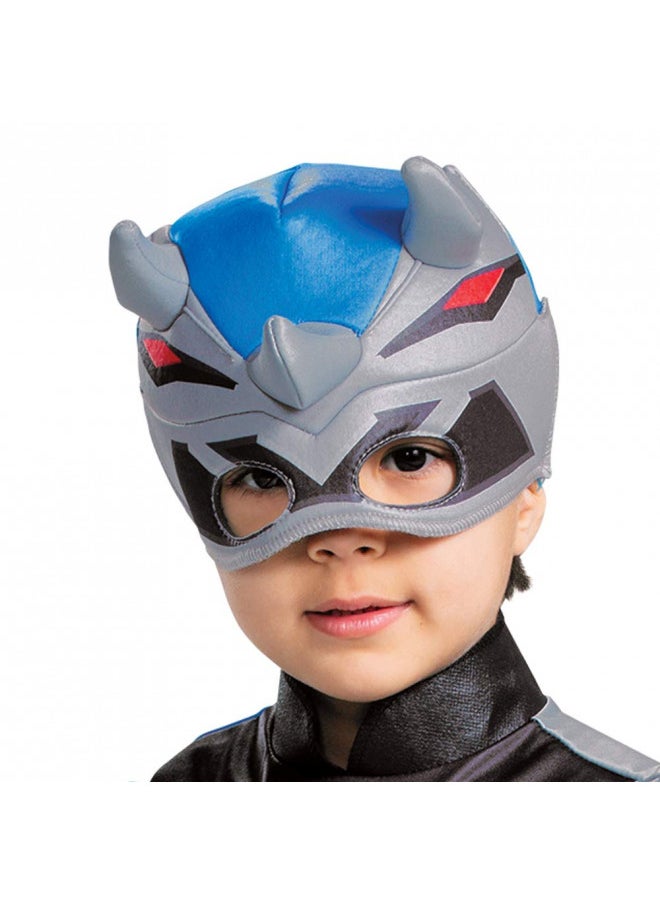 Disguise Blue Power Ranger Costume for Toddlers, Official Power Rangers Dino Fury Outfit with Mask Multicolored, Medium (3T-4T)