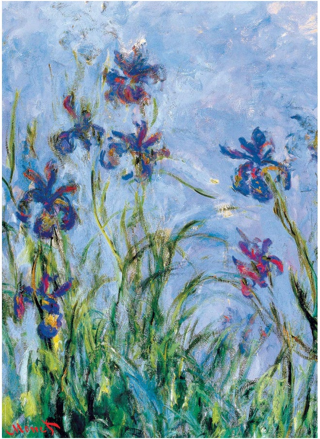 Eurographics Irises by Claude Monet 1000-Piece Puzzle