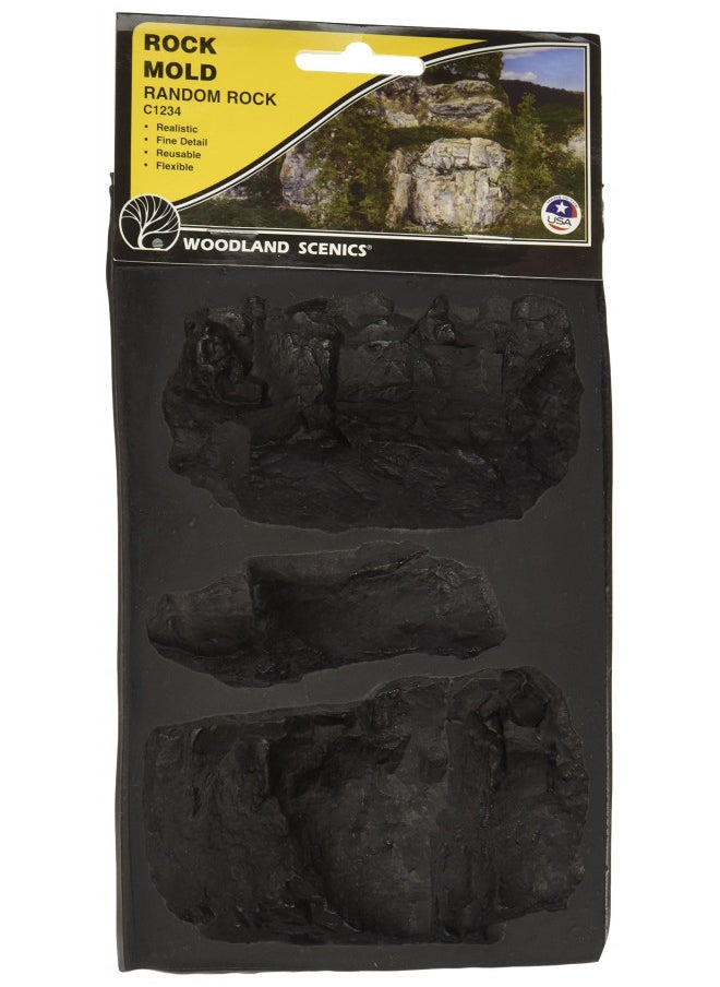 Woodland Scenics Mold RCK, Random Rock