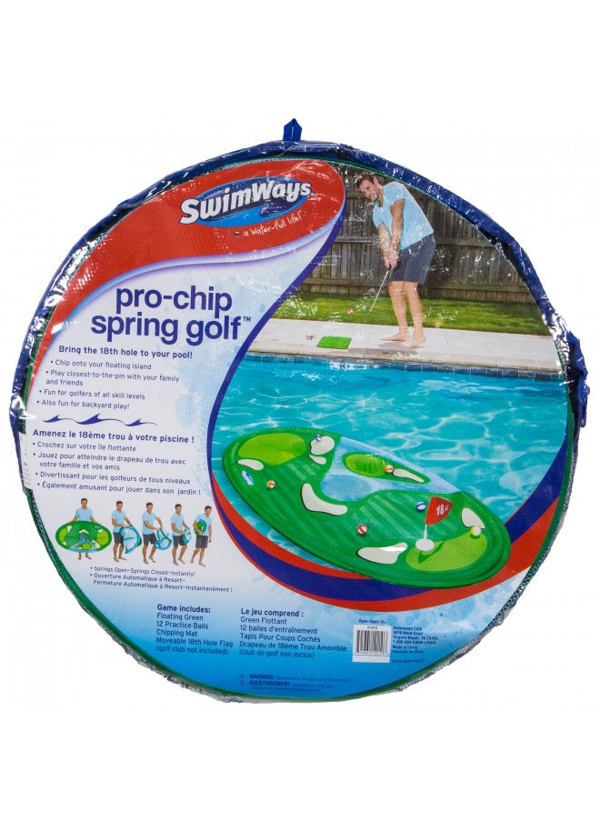 SwimWays Pro-Chip Spring Golf Floating Pool Game