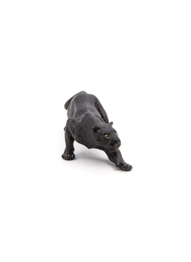 Papo -Hand-Painted - Figurine -Wild Animal Kingdom - Black Panther -50026 -Collectible - for Children - Suitable for Boys and Girls- from 3 Years Old