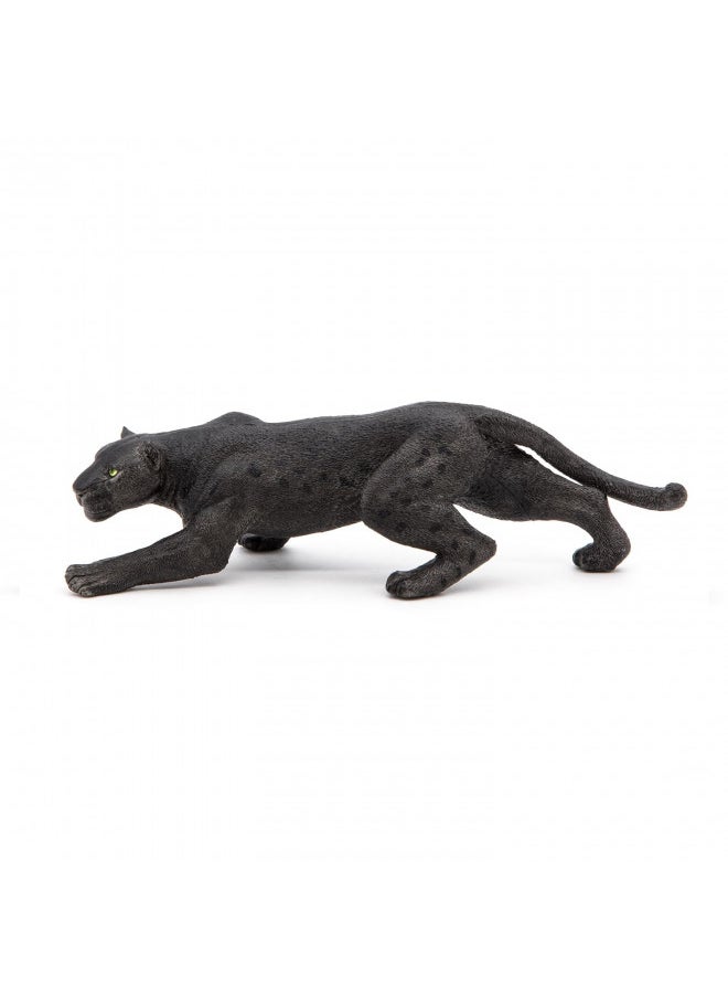 Papo -Hand-Painted - Figurine -Wild Animal Kingdom - Black Panther -50026 -Collectible - for Children - Suitable for Boys and Girls- from 3 Years Old