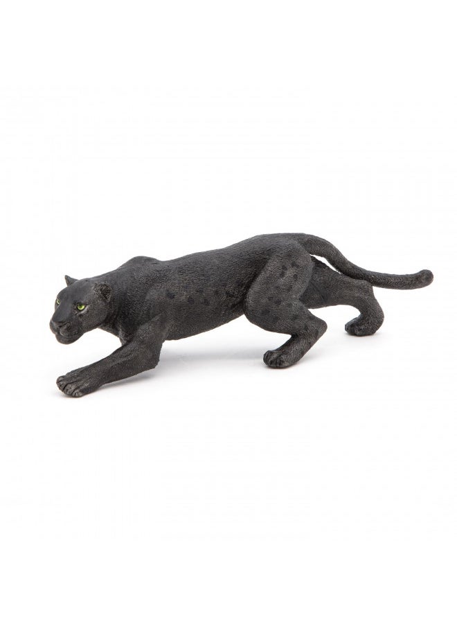 Papo -Hand-Painted - Figurine -Wild Animal Kingdom - Black Panther -50026 -Collectible - for Children - Suitable for Boys and Girls- from 3 Years Old