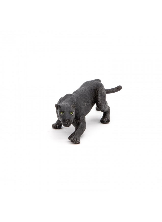 Papo -Hand-Painted - Figurine -Wild Animal Kingdom - Black Panther -50026 -Collectible - for Children - Suitable for Boys and Girls- from 3 Years Old