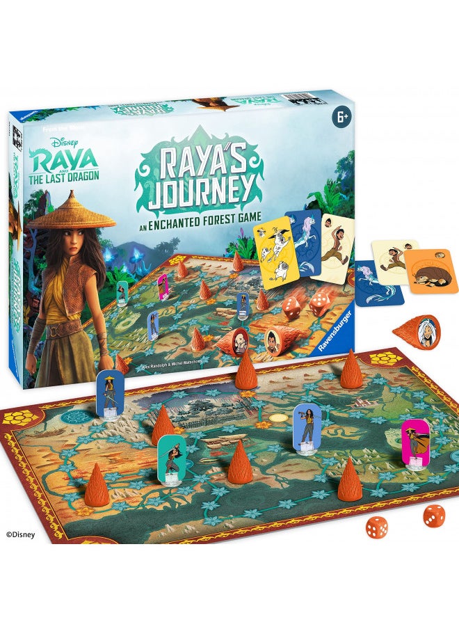 Ravensburger Raya's Journey: an Enchanted Forest Board Game for Kids Age 6 Years and up