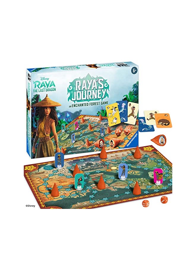 Ravensburger Raya's Journey: an Enchanted Forest Board Game for Kids Age 6 Years and up