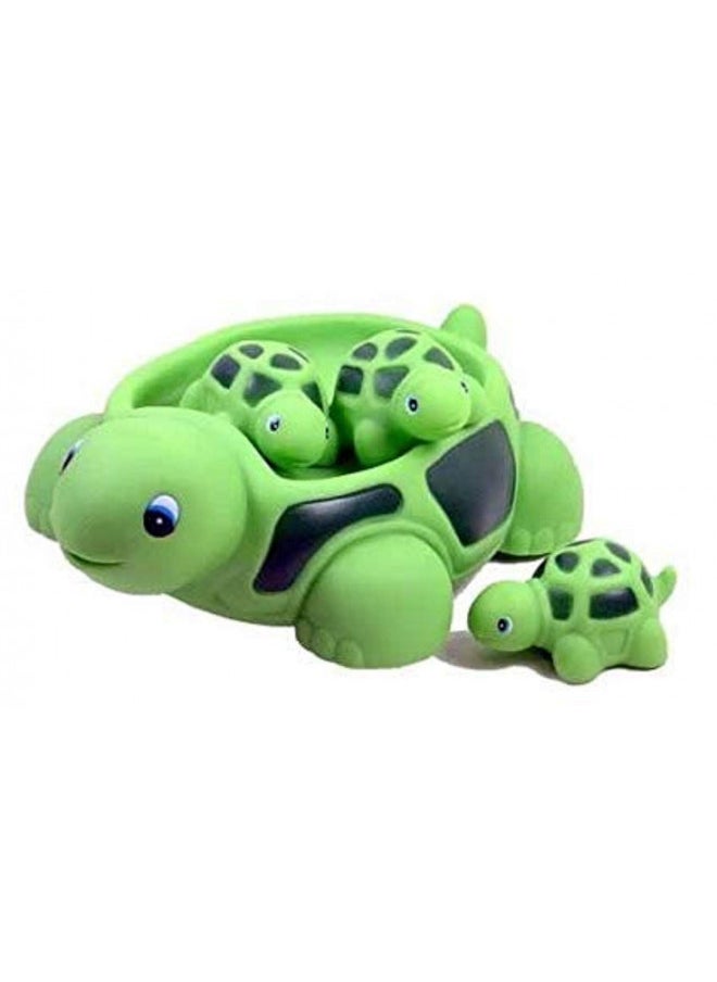 Playmaker Toys Rubber Turtle Family Bathtub Toy Pals Also A Great Pet Dog Chew Toy