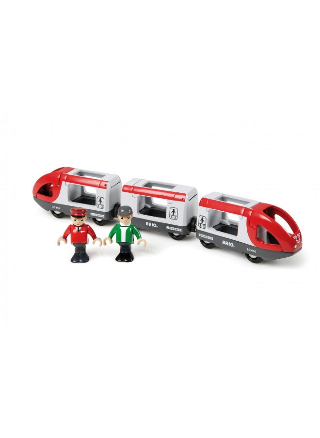 BRIO World - 33505 Travel Train | 5 Piece Train Toy for Kids Ages 3 and Up