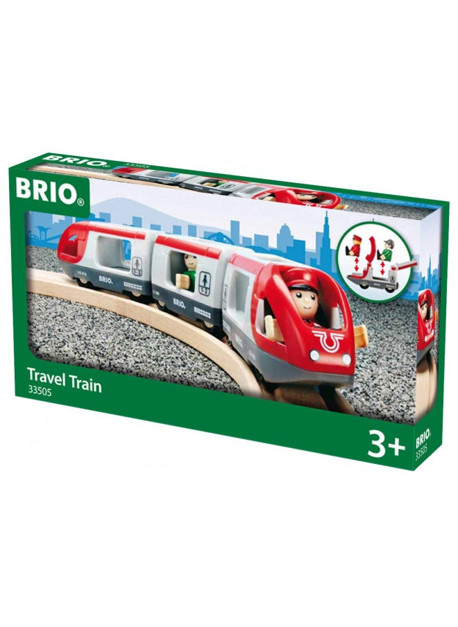 BRIO World - 33505 Travel Train | 5 Piece Train Toy for Kids Ages 3 and Up