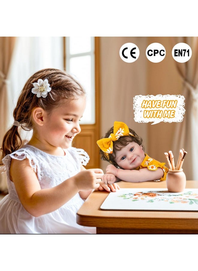 Lifelike Reborn Baby Dolls Real Life Realistic Baby Dolls 20 '' Laughing Newborn Baby Girl With Doll Accessories For Girls 3+