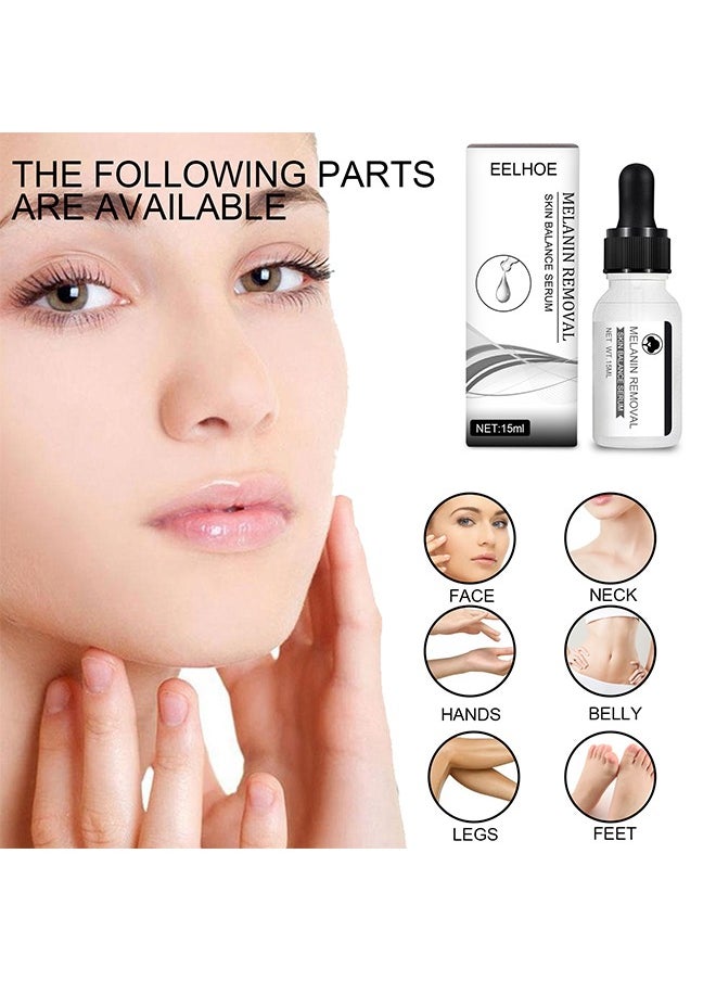Melanin Removal Skin Balance Serum，Niacinamide Serum, Face Whitening Dark Spot Corrector Serum, Whitening And Moisturizing Anti Aging Face Cream, Smooth Gentle Brightening Skin Care Serum For Skin Repairing