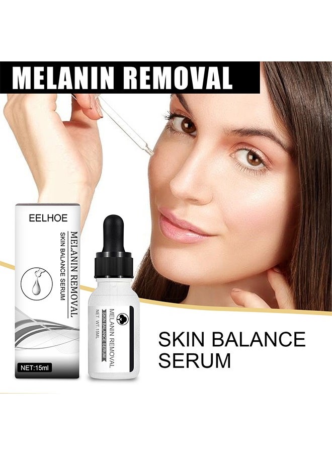 Melanin Removal Skin Balance Serum，Niacinamide Serum, Face Whitening Dark Spot Corrector Serum, Whitening And Moisturizing Anti Aging Face Cream, Smooth Gentle Brightening Skin Care Serum For Skin Repairing
