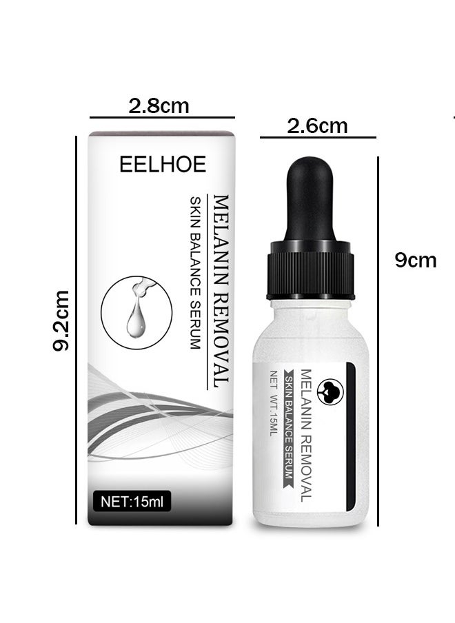 Melanin Removal Skin Balance Serum，Niacinamide Serum, Face Whitening Dark Spot Corrector Serum, Whitening And Moisturizing Anti Aging Face Cream, Smooth Gentle Brightening Skin Care Serum For Skin Repairing