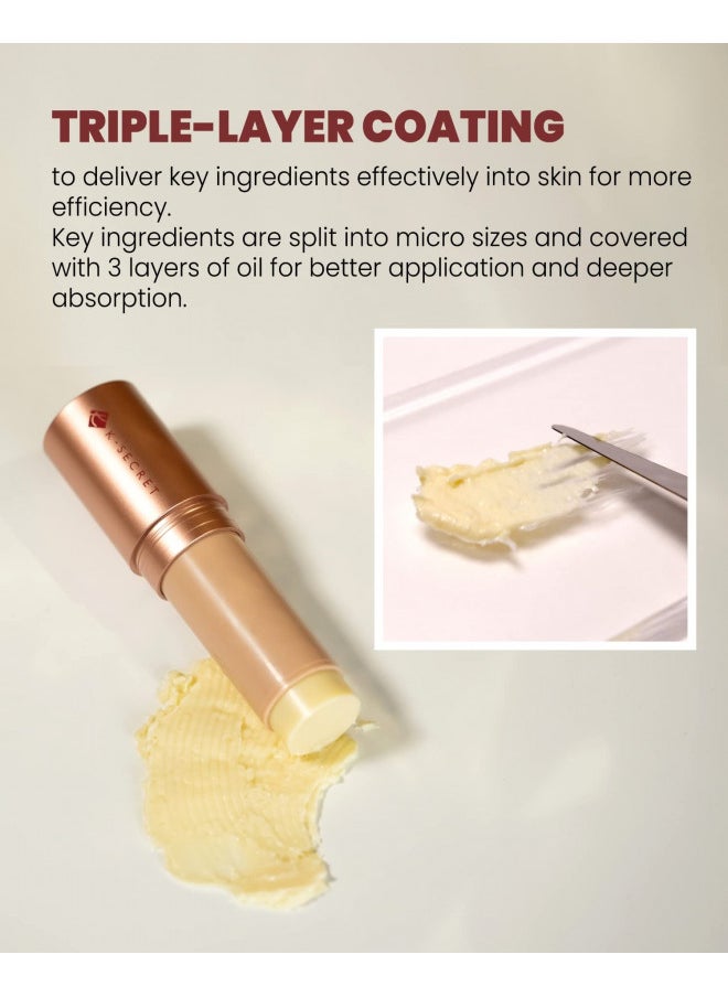 KSECRET Collagen Vita Secret Multi Balm, 11g / 0.39oz. | Korean Skincare | for anti wrinkles & brightening with pure vitamin C, Hydrate & Lift on face, forehead and between eyes, fine lines