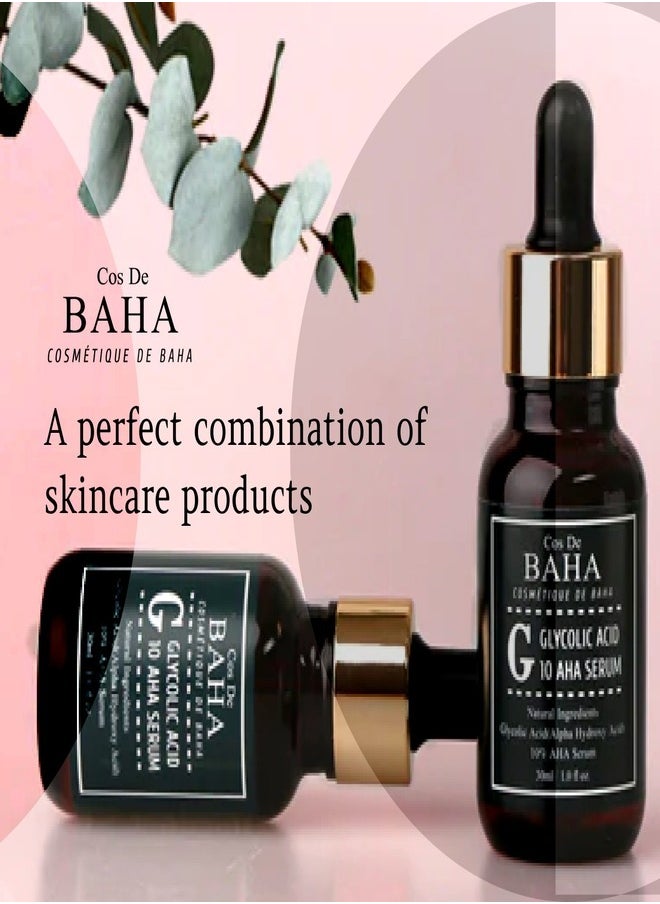 Cos de Baha Glycolic Acid 10 AHA Serum - 30ml