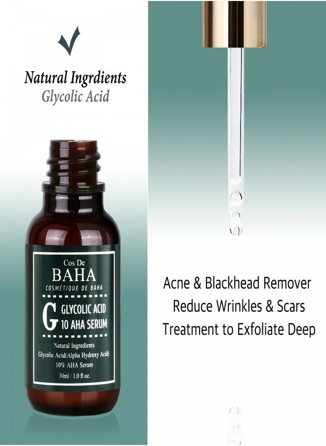 Cos de Baha Glycolic Acid 10 AHA Serum - 30ml