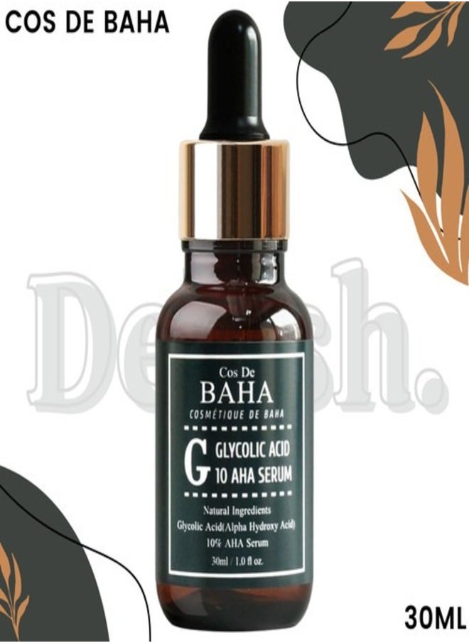 Cos de Baha Glycolic Acid 10 AHA Serum - 30ml