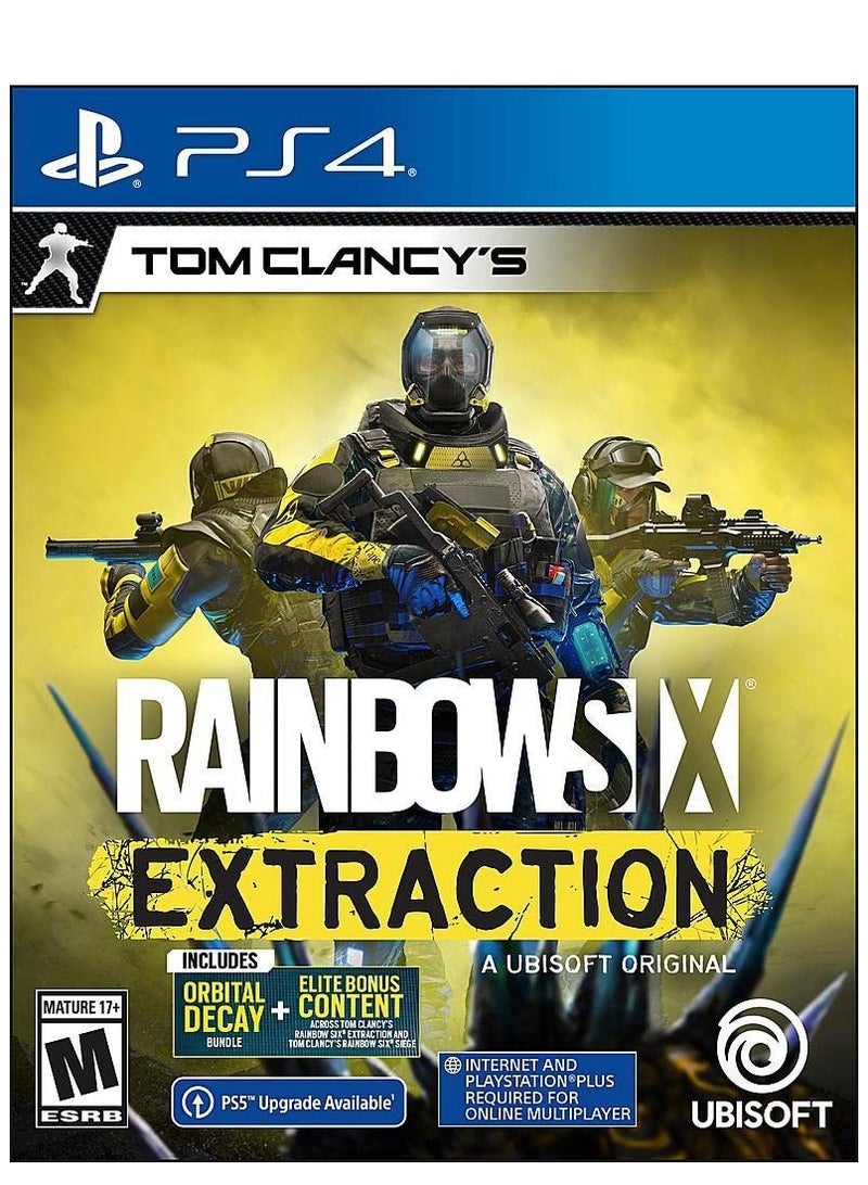 Tom Clancy's Rainbow Six Extraction - Action & Shooter - PlayStation 4 (PS4)