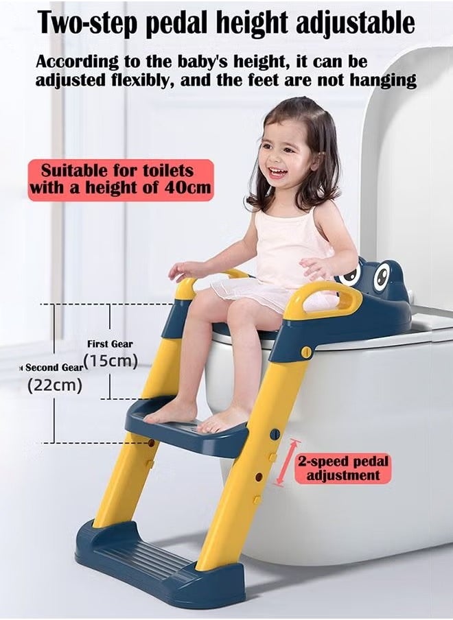 Adjustable Ladder Children's Potty Toilet Training Folding Seat