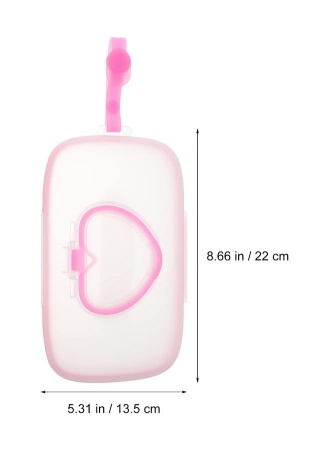 On The Go Wipes Dispenser Portable Outdoor Baby Wipes Case Wet Wipe Box Travel Wipe Holder for Car Bathroom Living Room