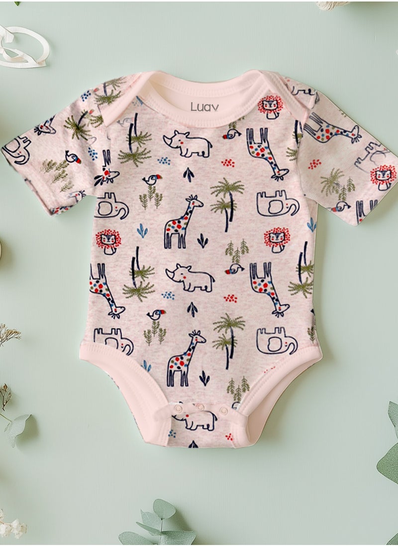 100% Bamboo  Based Onesies | Sleepsuits| Night Suits|Jumpsuit | Wondersuit for Baby Boys & Baby Girls, New-Born, infants,Toddlers_ Including Vibrant Pattren & Colors Create festive look