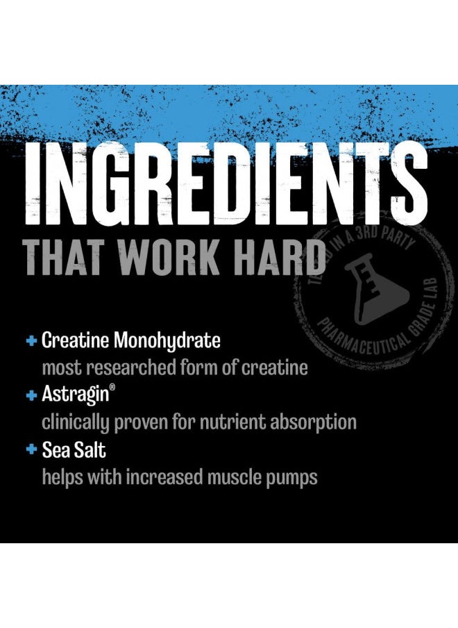 Animal Creatine Chews Tablets - Enhanced Creatine Monohydrate with AstraGin to Improve Absorption, Sea Salt for Added Pumps, Delicious and Convenient Chewable Tablets - Grape