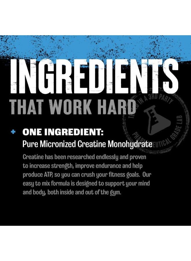 Animal Micronized Creatine Monohydrate Capsules - 300 Caps, 2500mg per Serving - Micronized Creatine Monohydrate for Muscle Growth, Strength, and Endurance - 150 Servings