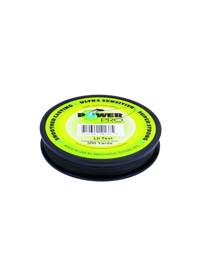POWER PRO Spectra Fiber Braided Fishing Line, Moss Green, 300YD/80LB