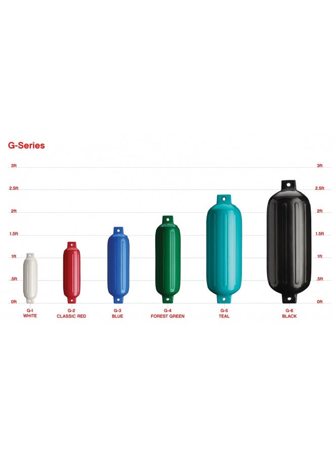 Polyform G-1 Boat Fender Black