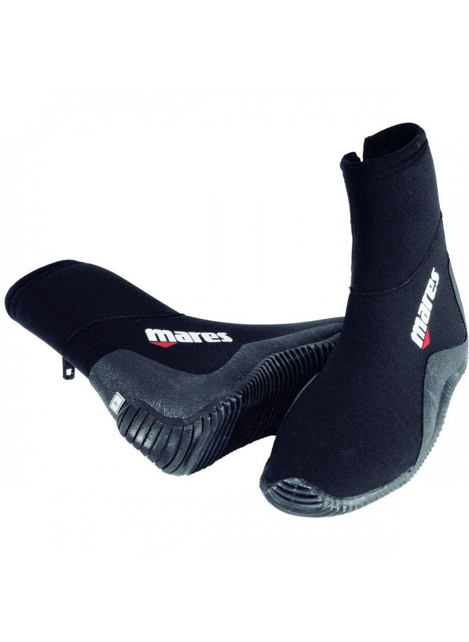 Mares Rubber Sole Classic 5mm Dive Boot, Mens 10/Womens 11