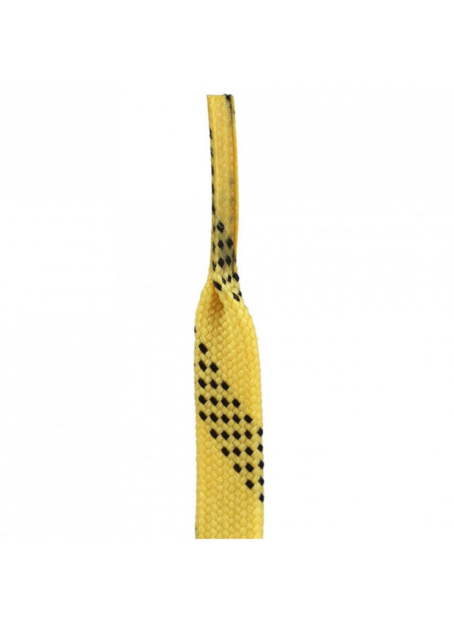 Elite Hockey Prolace Waxed Hockey Laces (Yellow, 108