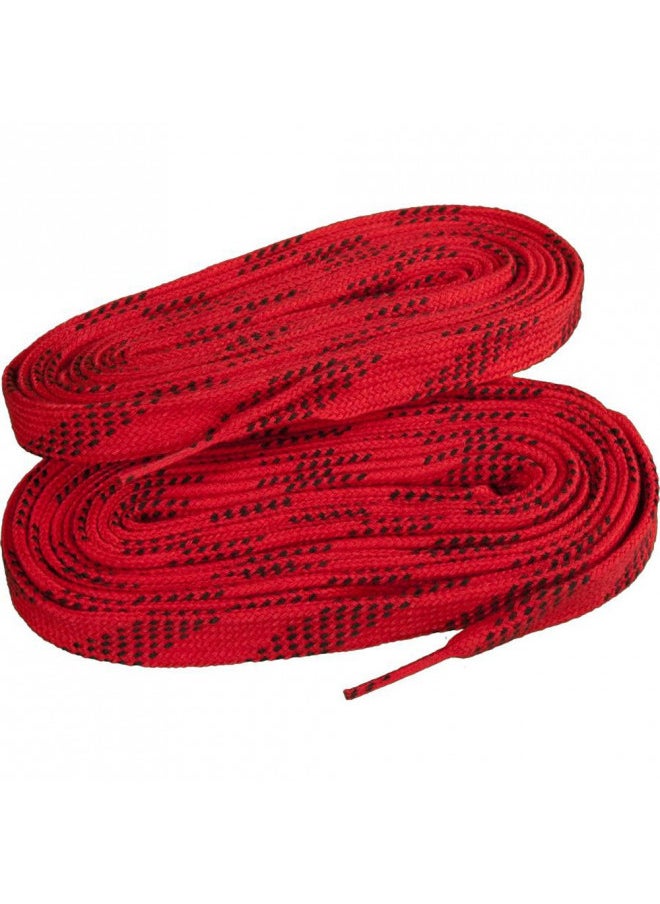 Elite Hockey Prolace Waxed Hockey Skate Laces (Red, 72