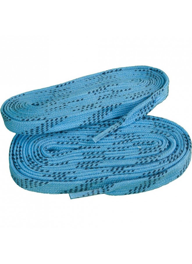 Elite Hockey Prolace Waxed Hockey Skate Laces - Columbia Blue - 72