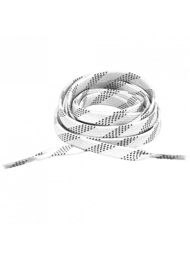 Elite Hockey Prolace Waxed Hockey Skate Laces (White, 72