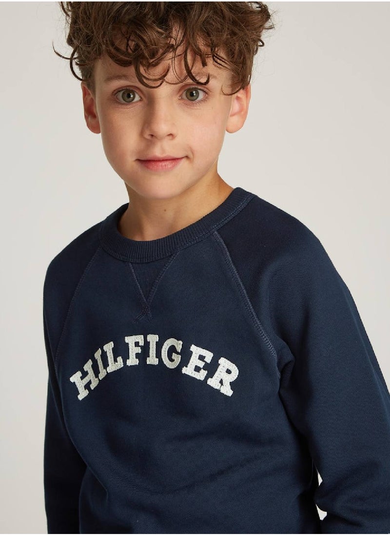 Monotype Logo Sweatshirt