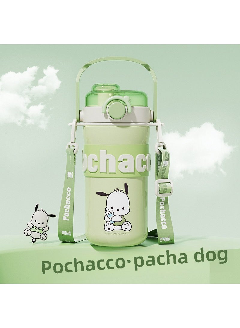 Sanrio Kuromi Cute Water Bottle Large Capacity Pacha Dog