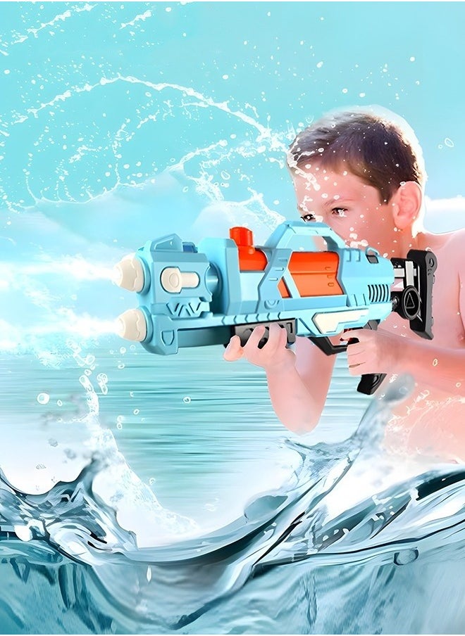 Pull-out Large Capacity Water Pistols Squirt Guns Toy with Long Range Pool Toys Water Toys for Swimming Pool Beach Sand Outdoor Summer Water Gun Gifts for Boys Girls