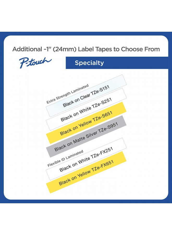 Brother Genuine P-Touch TZE-S251 Tape, 1