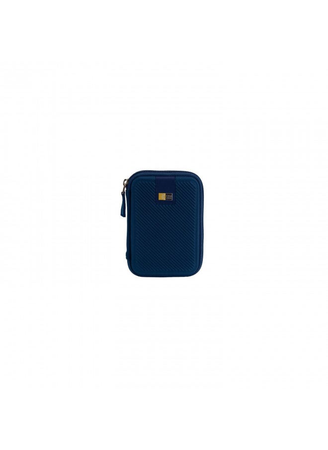 Case Logic EHDC-101Blue Hard Shell Case for 2.5-Inch Portable Hard Drive Dark blue