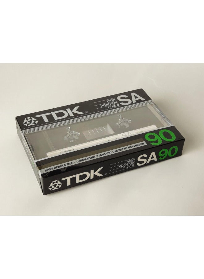 TDK SA 90 minute Super High Resolution Type II Audio Cassette Tape
